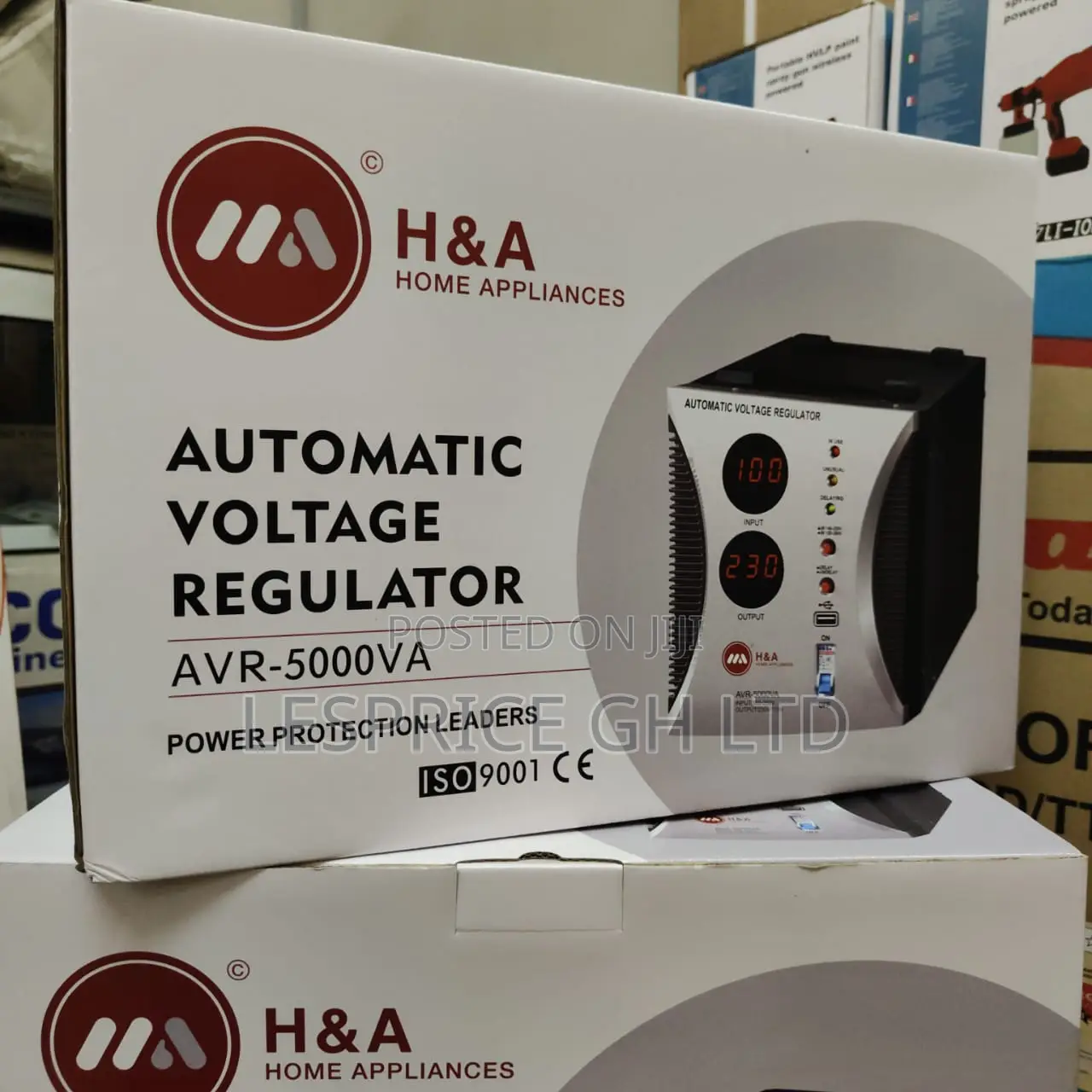 Promo!! Promo!! On Our New 5000w Automatic Voltage Regulator From H A