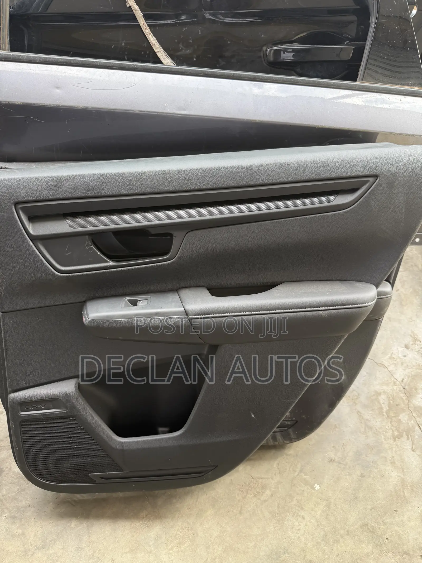 2025 Honda Cr-v Passenger Side Rear Interior Trim Panel Black Trim