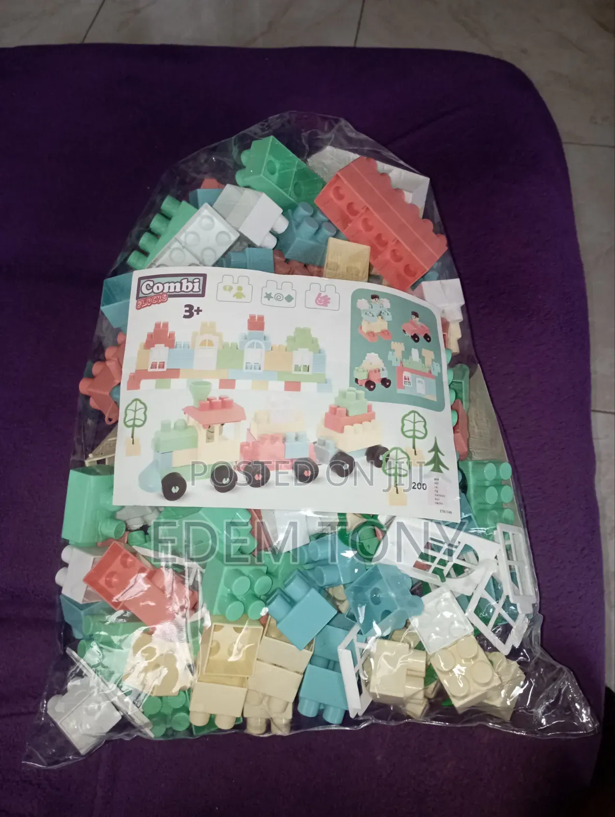 Combi Building Blocks Set for 3years Plus