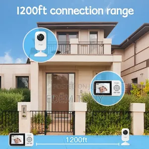 Simyke Upgrade Video Baby Monitor With Camera,1200ft Long Range