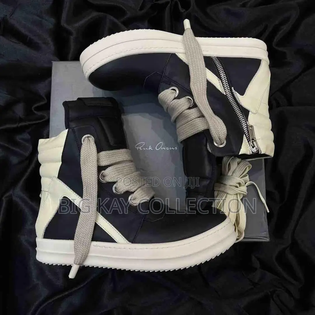 Rick Owens X Chrome Heart Sneaker