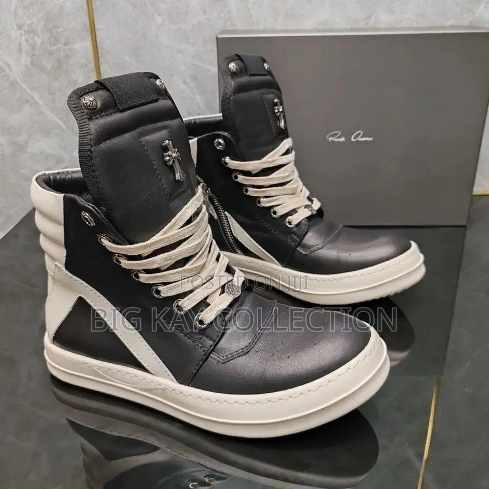 Rick Owens X Chrome Heart Sneaker