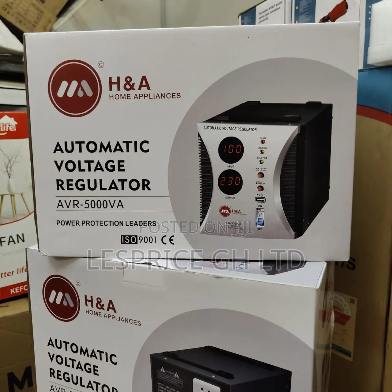 Saturday Special Promo on Our Strong 5000w Avr From H a Appliances