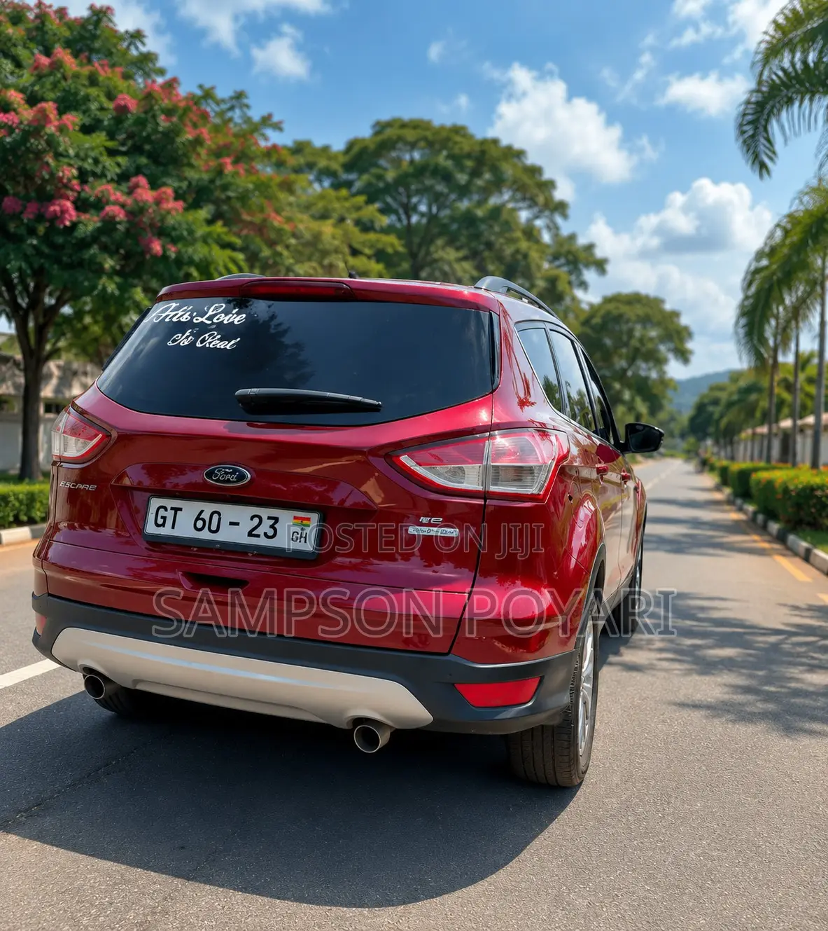 Ford Escape 2015 Red