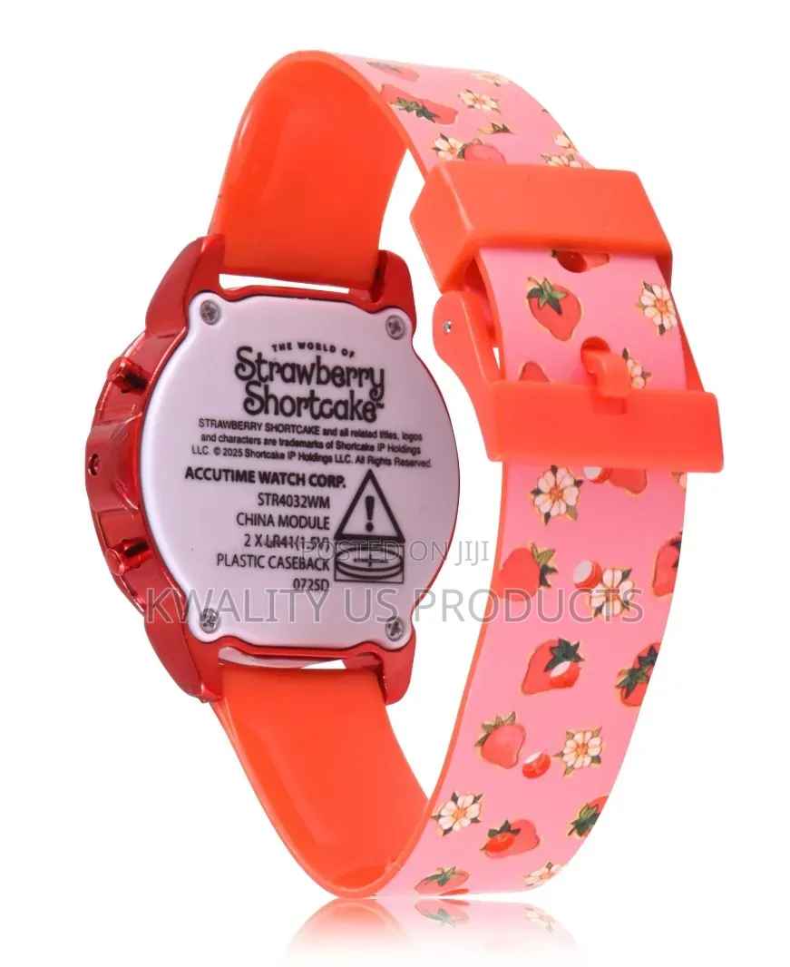 Strawberry Shortcake Girls LCD Flashing Watch