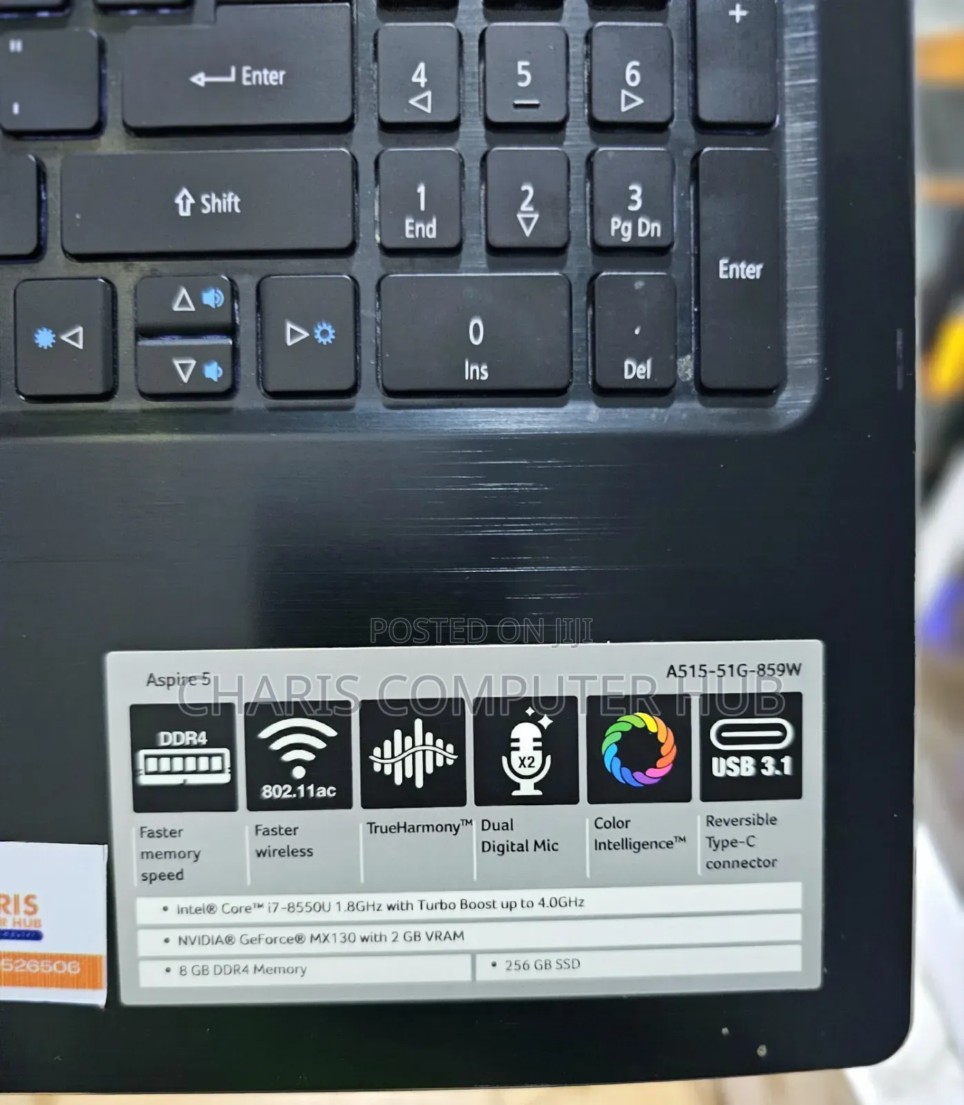 Laptop Acer Aspire 5 12GB Intel Core i7 SSD 256GB
