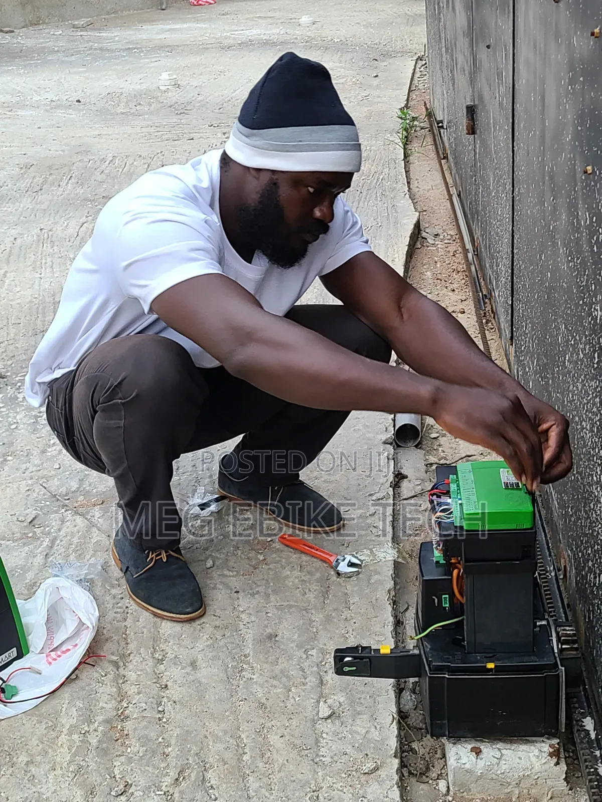 Remote Gate Installation