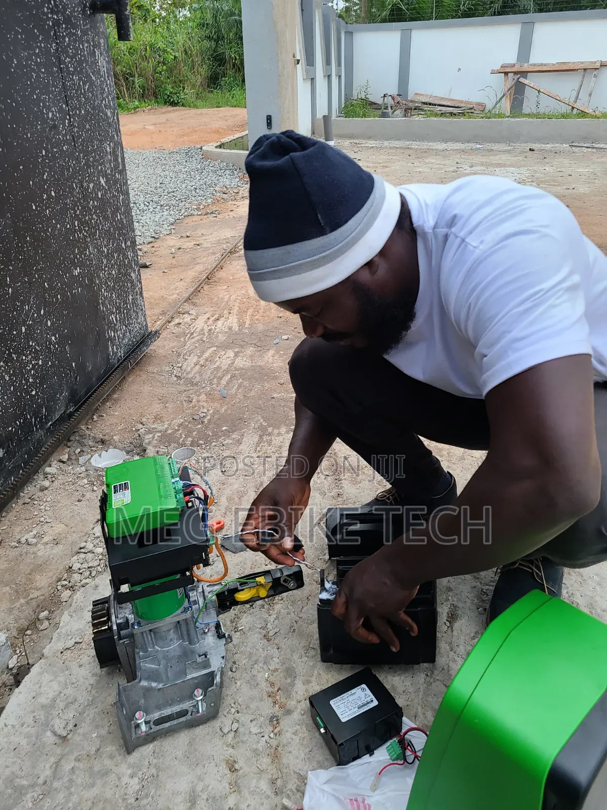 Remote Gate Installation