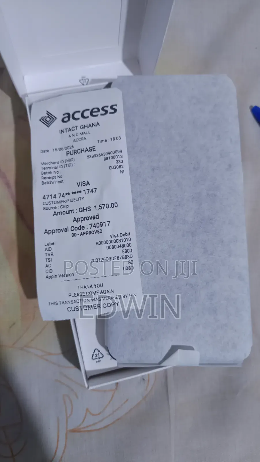 New Samsung Galaxy A07 128 GB Black