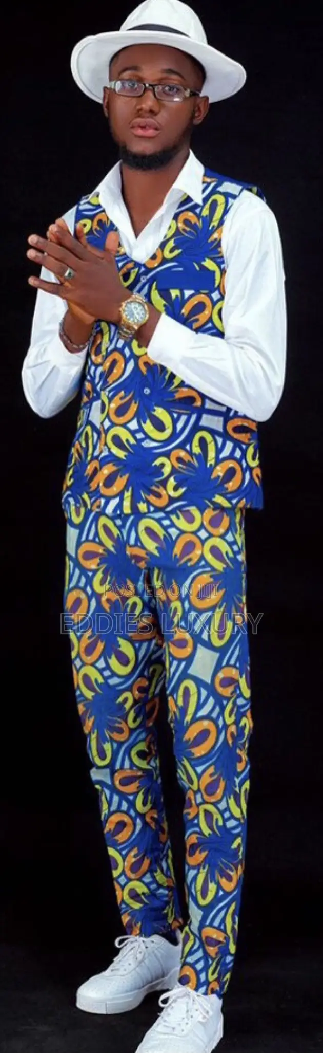 Singular Men’S Ankara Vest