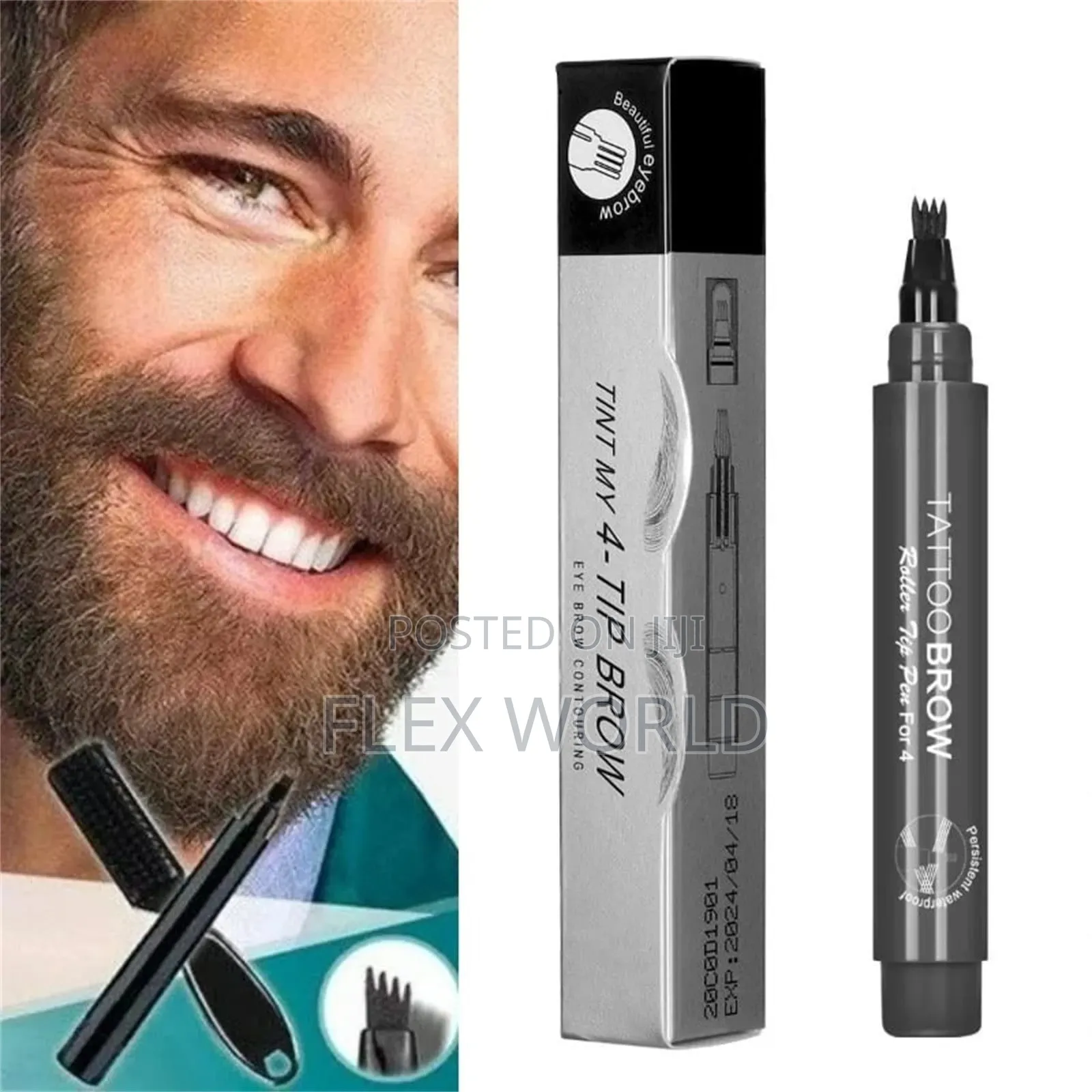 Beard Pen Waterproof
