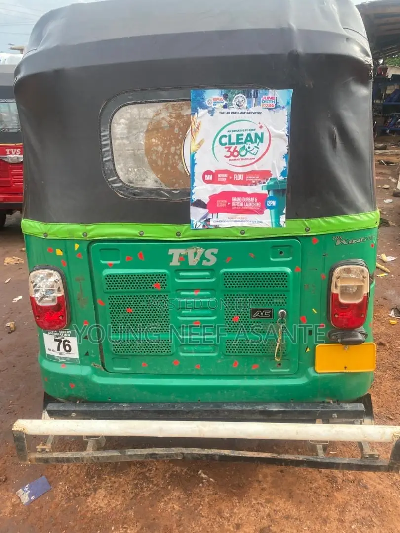 TVS King Deluxe Plus iTouch Start 2025 Green