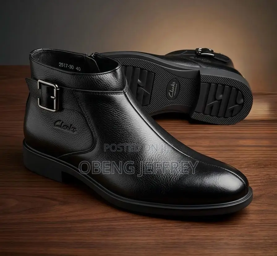 Original Clarks High/Long Black