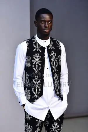 Uncommon Ankara Men’S Vest and Trousers