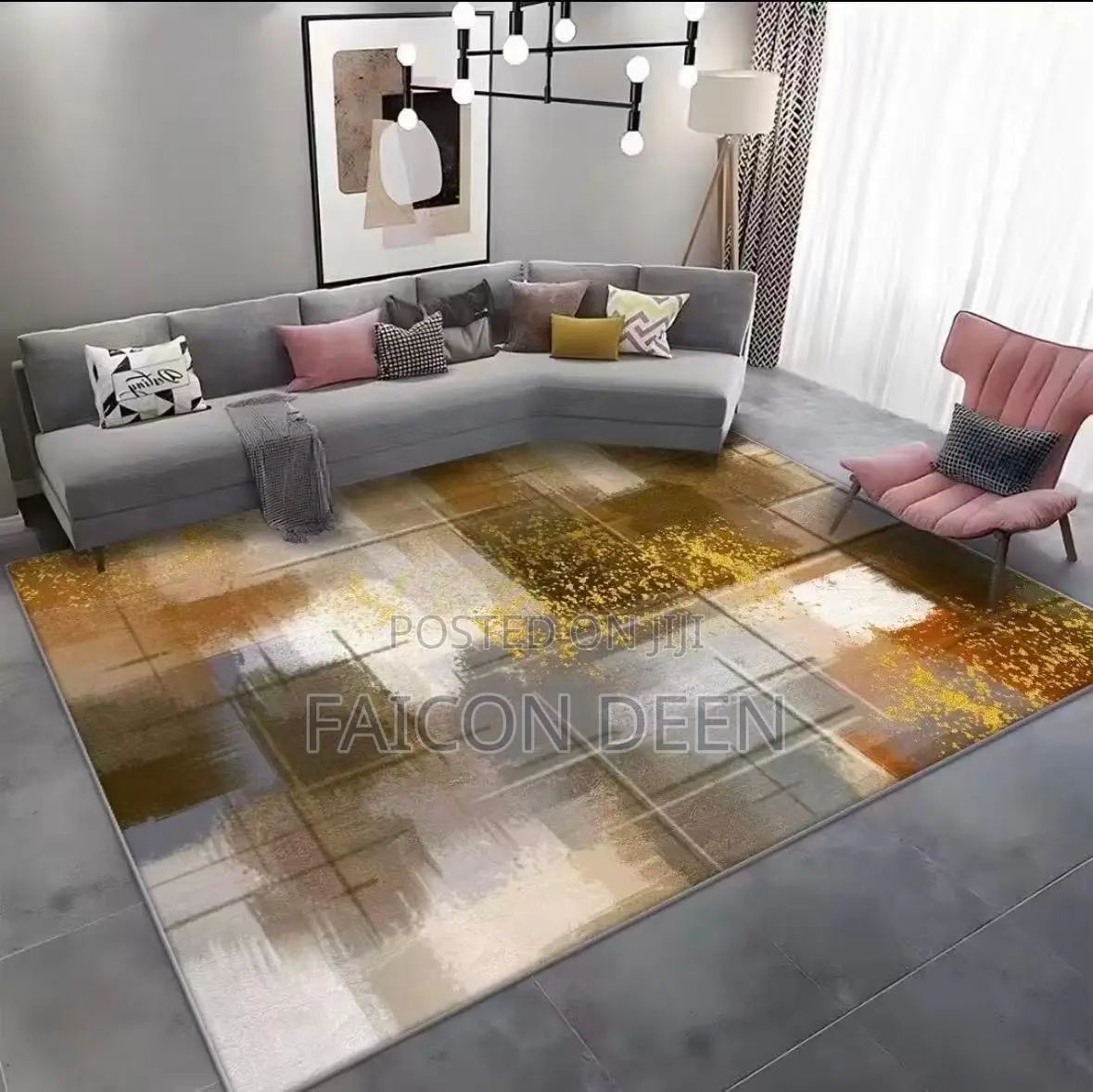 Original Luxury Hairy Carpets (Size 180x270cm)Big Size Floor Mats