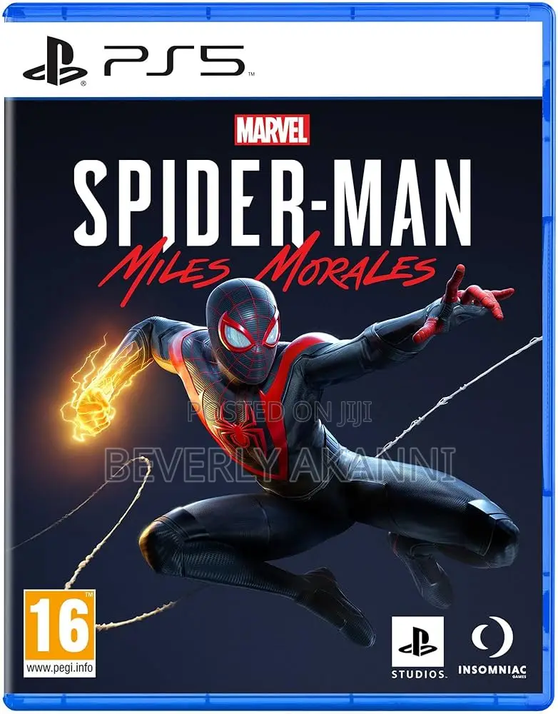 Spider Man Miles Morales for Ps5
