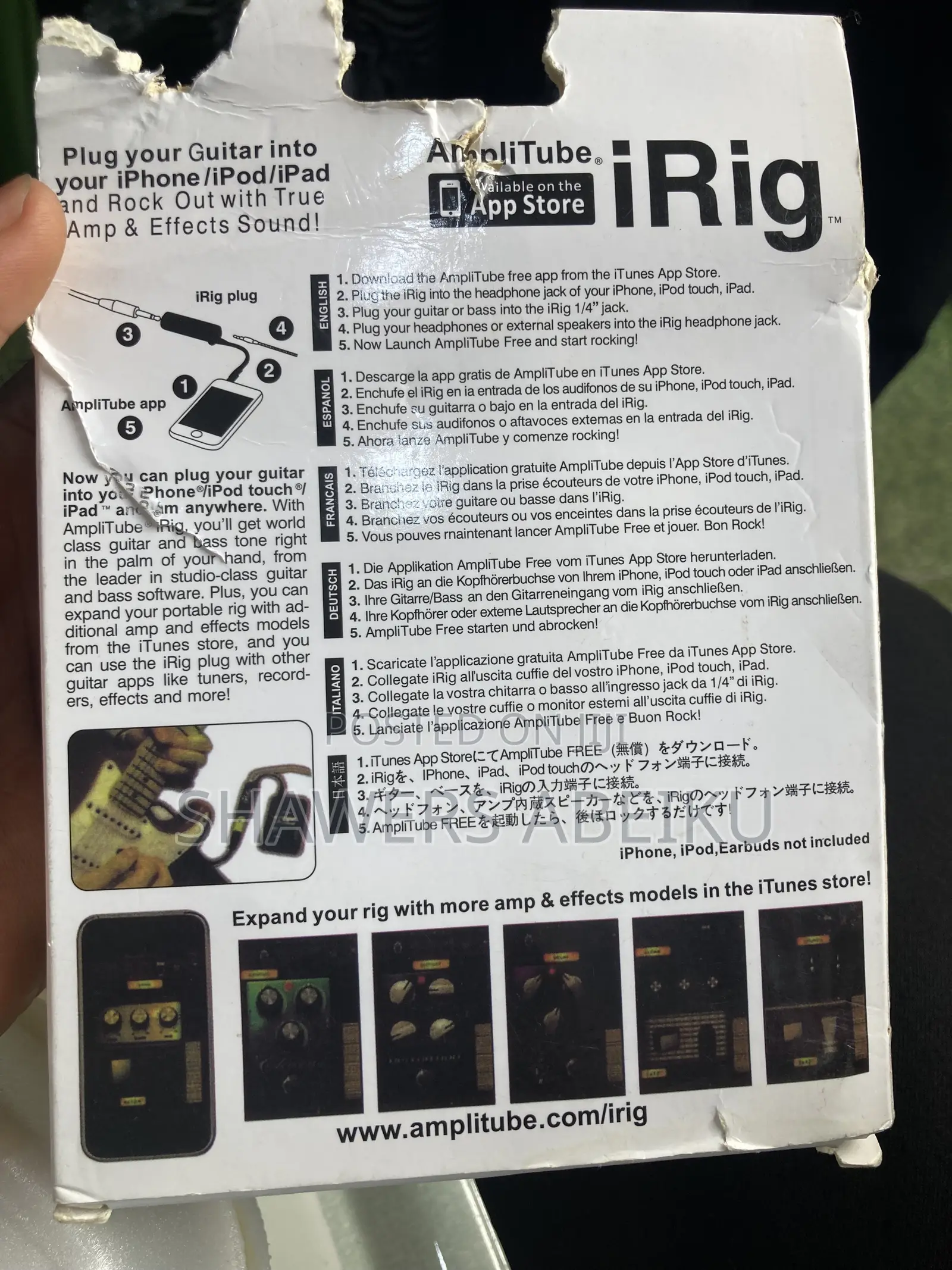 Amplitube Irig