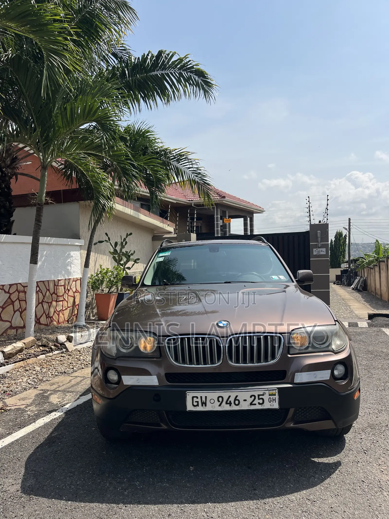 BMW X3 2008 Brown