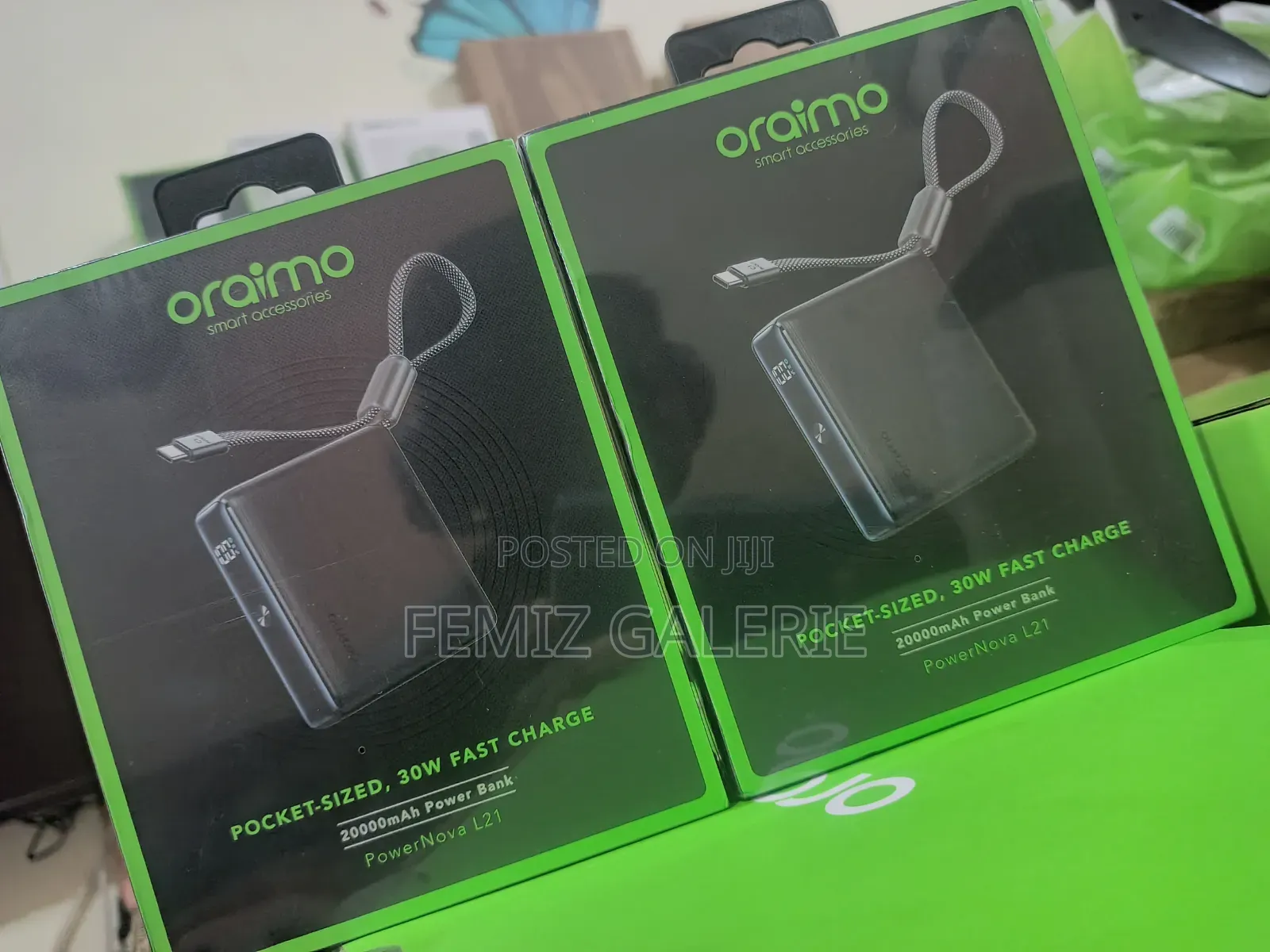 Oraimo Powernova L21 20000mah 30w Power Bank