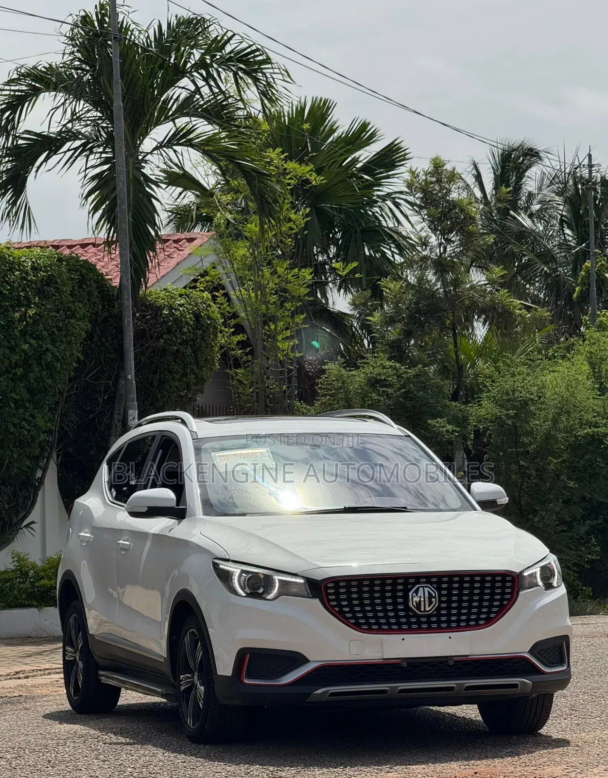 MG ZS 2017 White