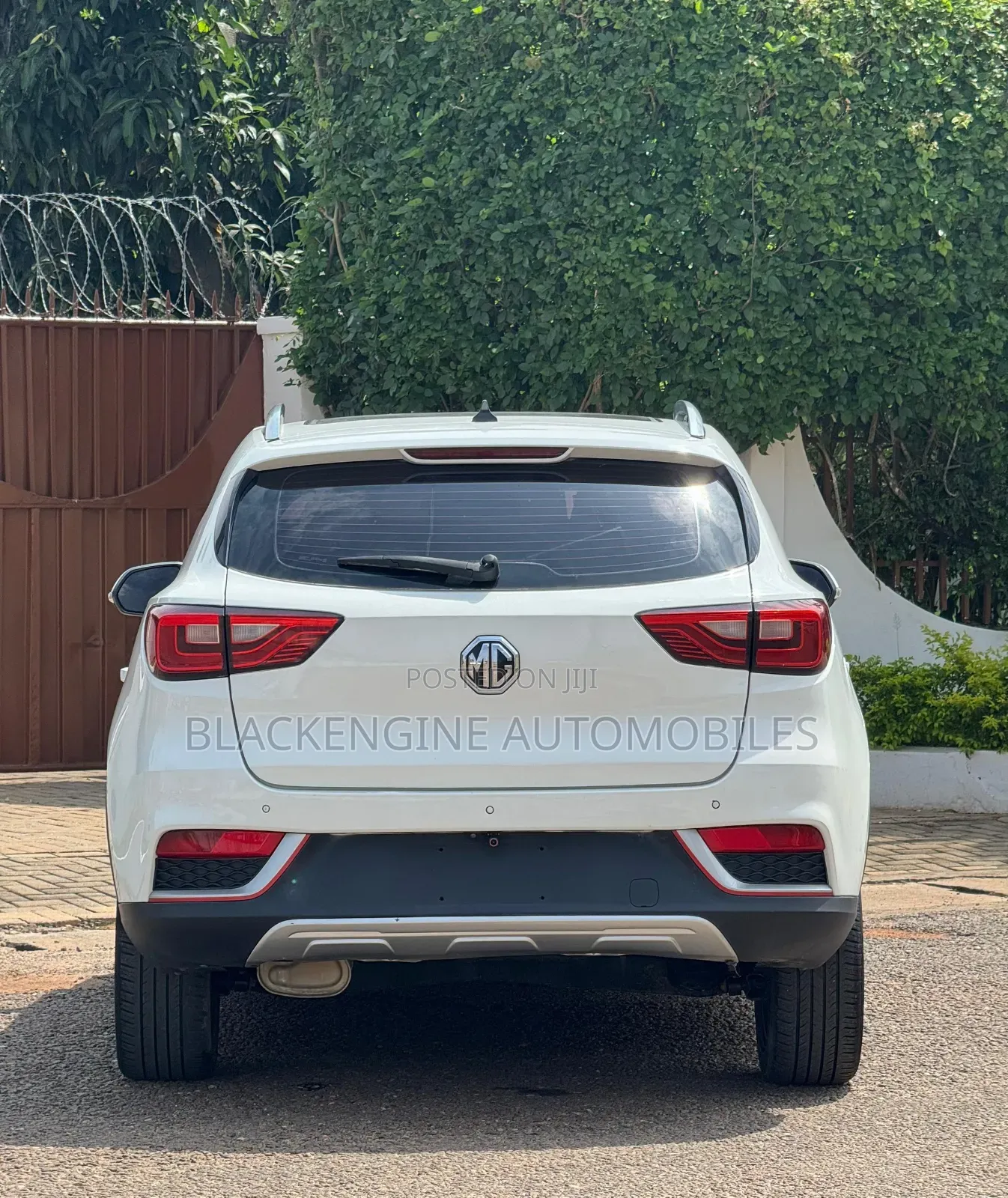 MG ZS 2017 White