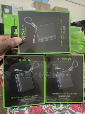 Oraimo Powernova L21 20000mah 30w Power Bank