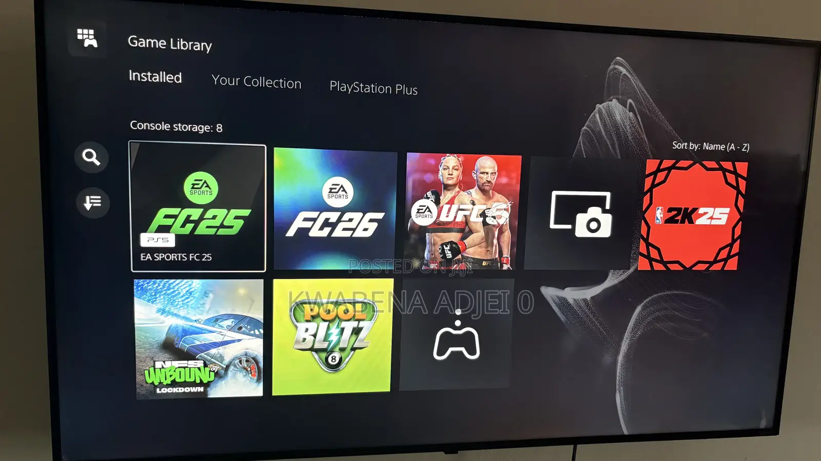 Playstation 5 Slim (Ps5 Slim) With 6 Games