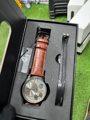 Omi Watch With Bracelet, Box And Bag