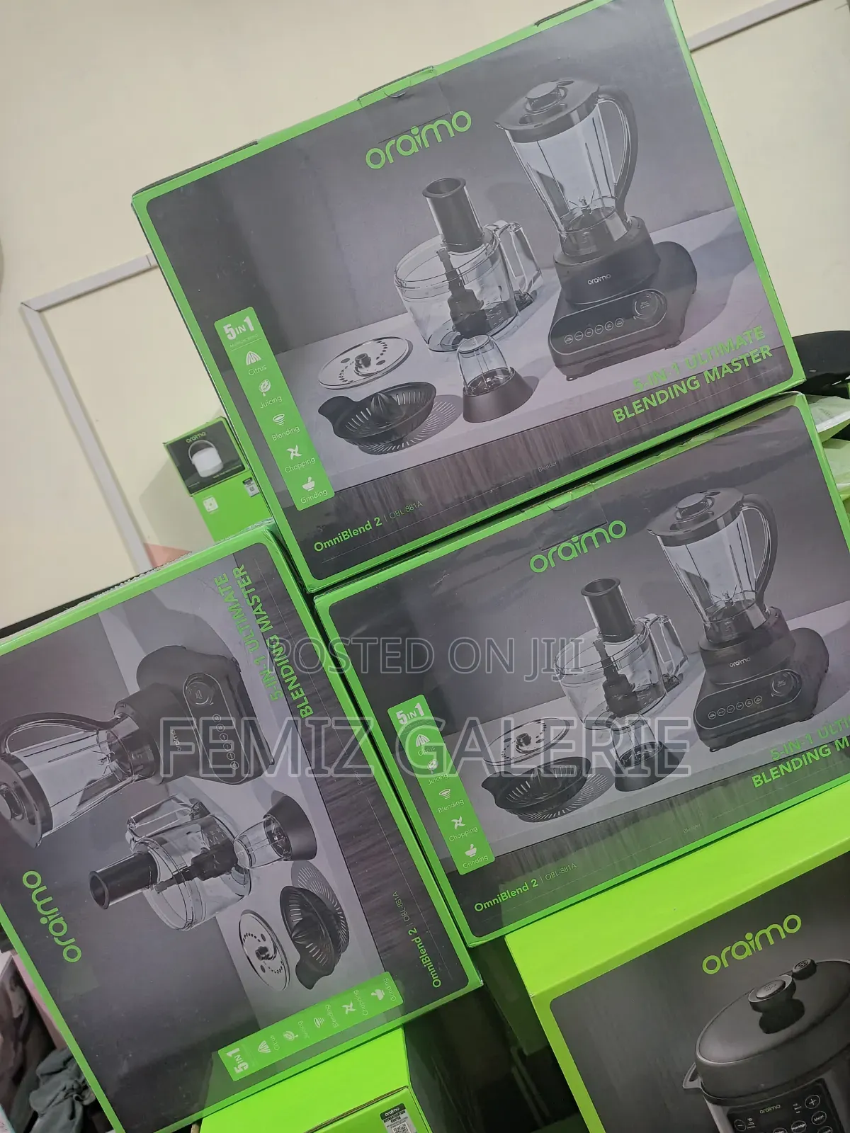 Oraimo Omniblend 2 21000 RPM Speed 5-in-1 Blender