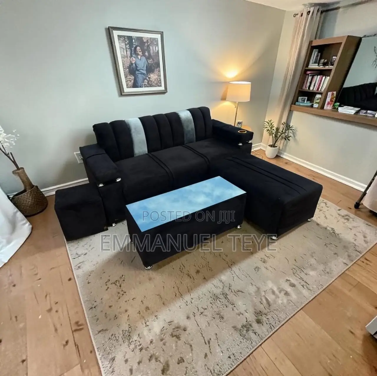 Brand New New Design Fabric 3 in One Set Sofa