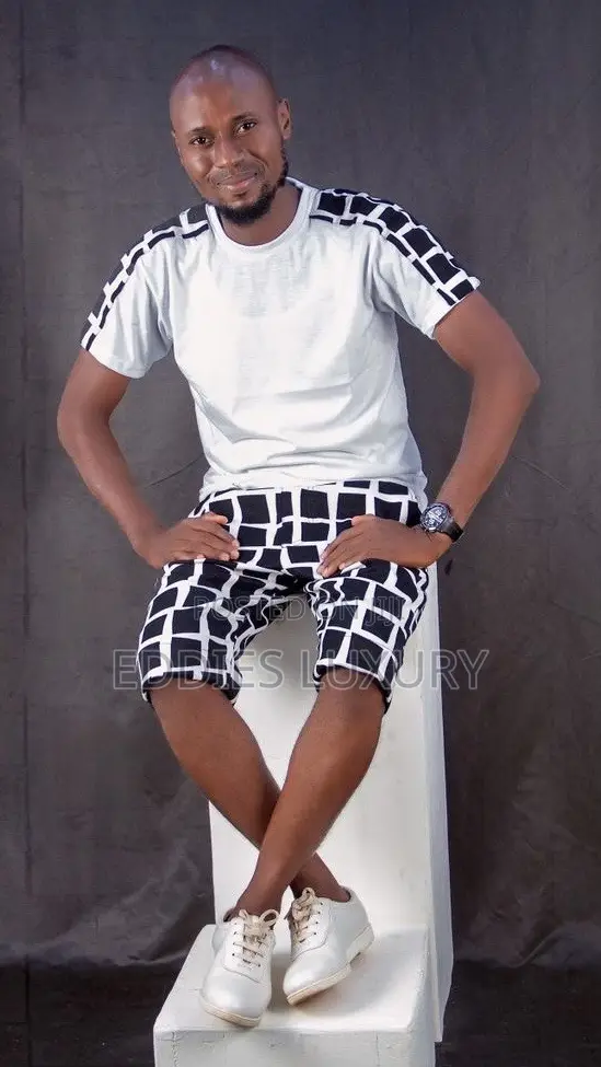 Special African Print T- Shirt and Down