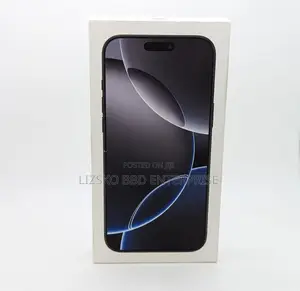 New Apple iPhone 16 Pro 256 GB Black