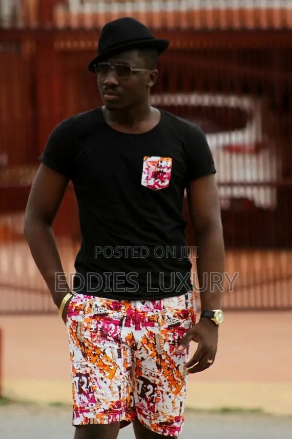 Uncommon African Print T- Shirt and Down