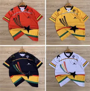 Ghana Jerseys Available in All Sizes