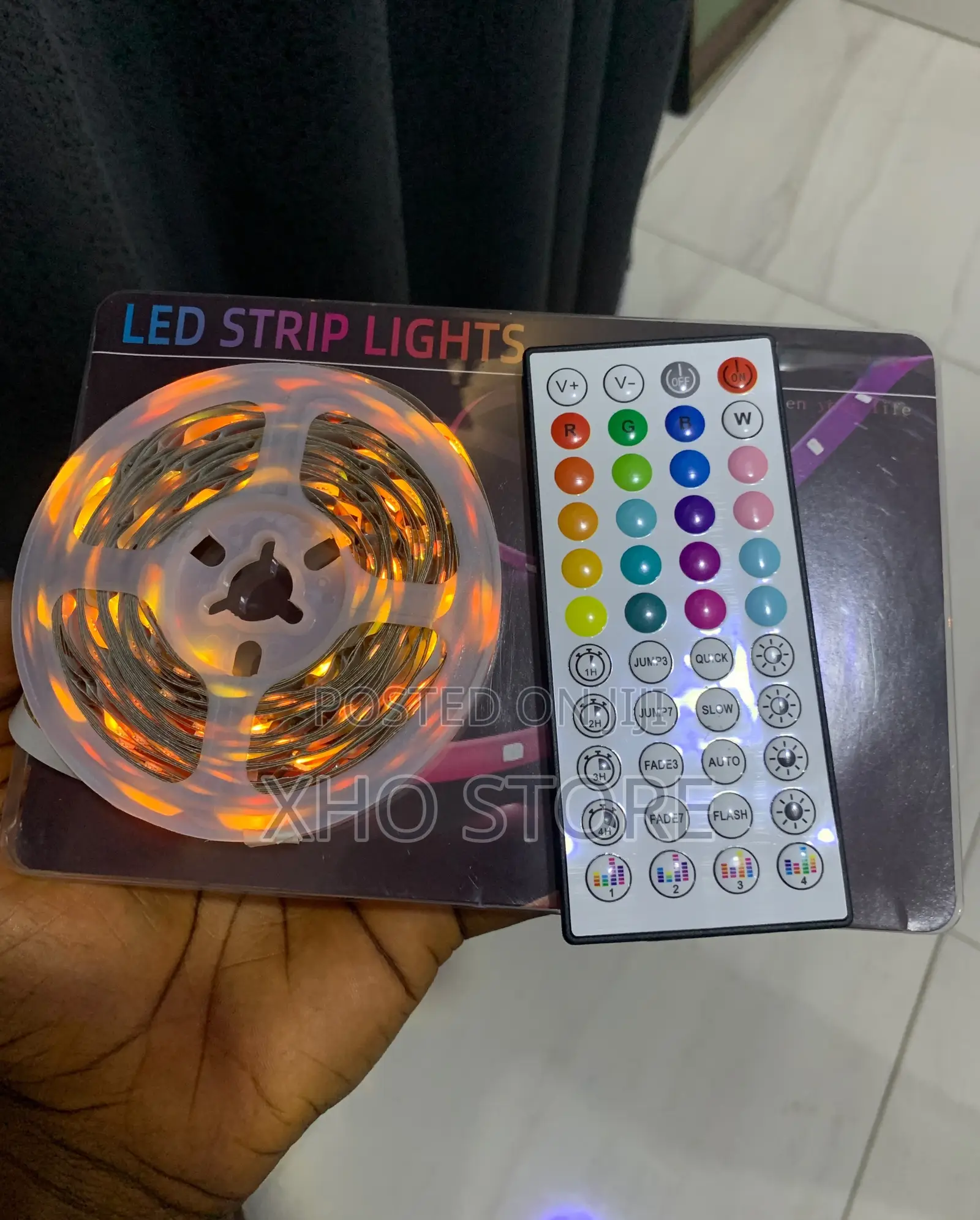 Smart Rgb Led Strip Lights | Sync With Music, 44key Remote Control
