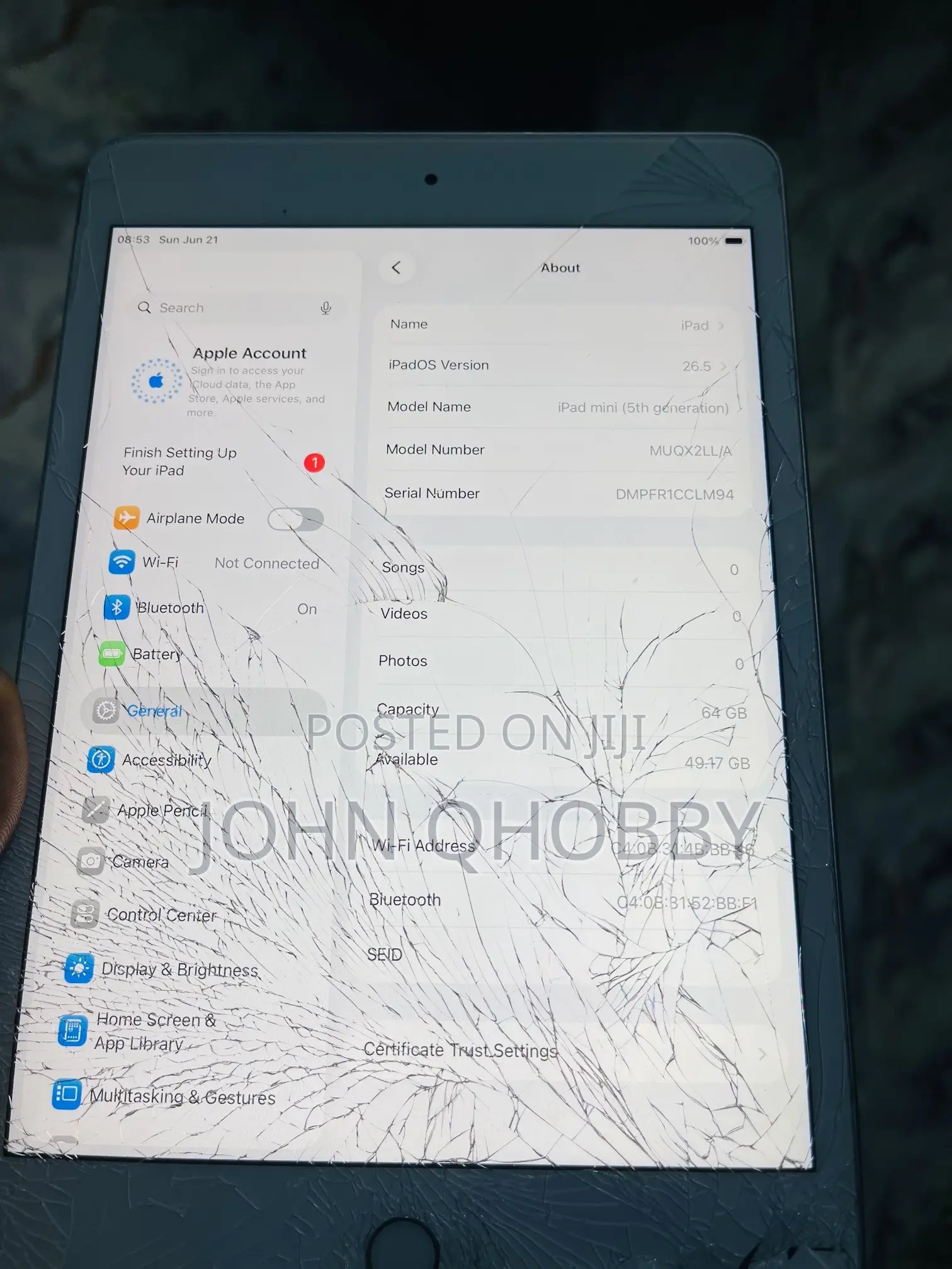 Apple iPad mini 5 64 GB Silver