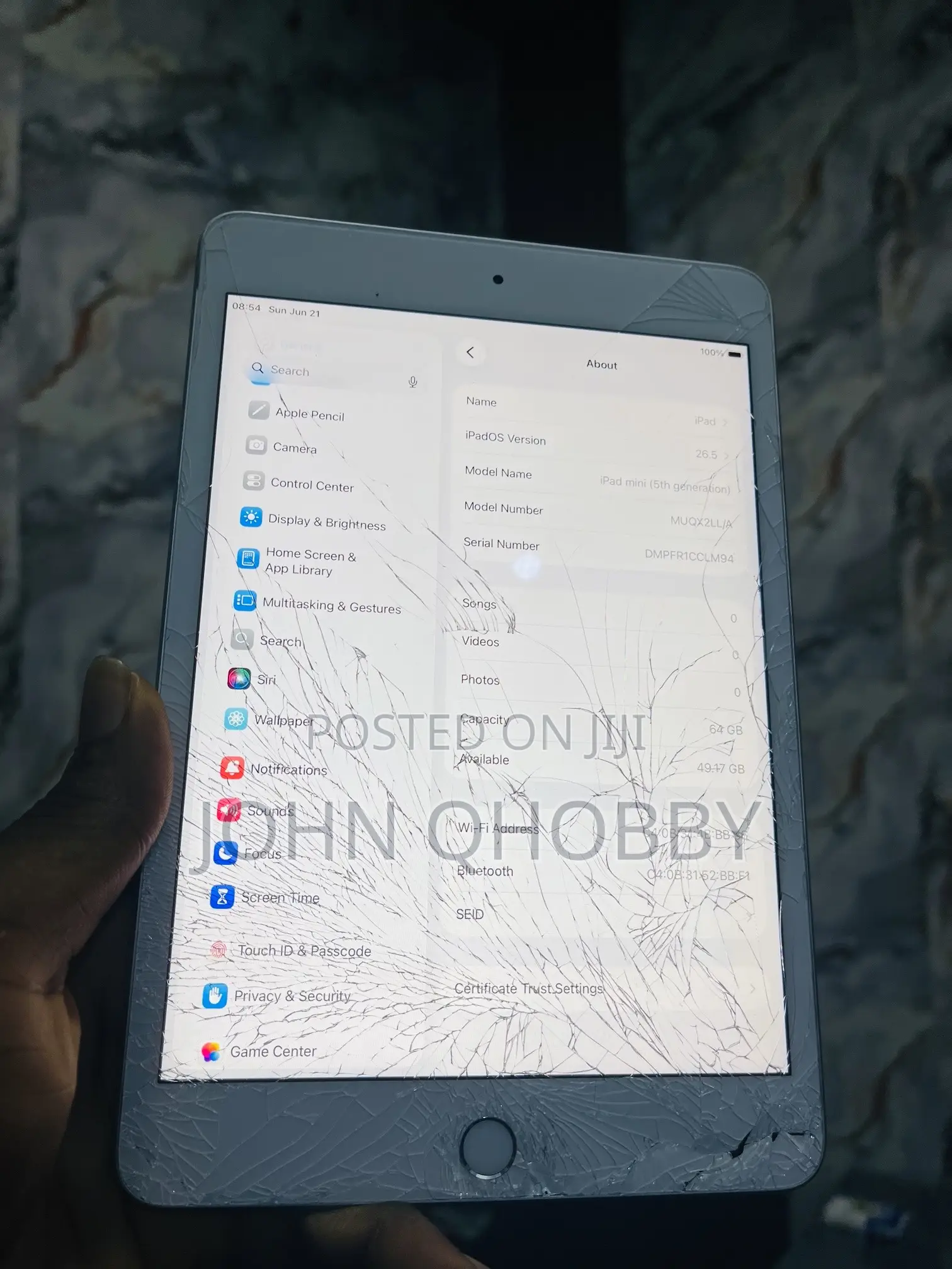 Apple iPad mini 5 64 GB Silver