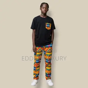 Outstanding African Print T- Shirt and Down
