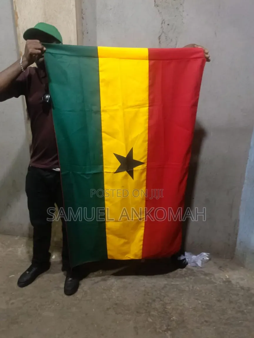 High-Quality Ghana Flag (Large Size