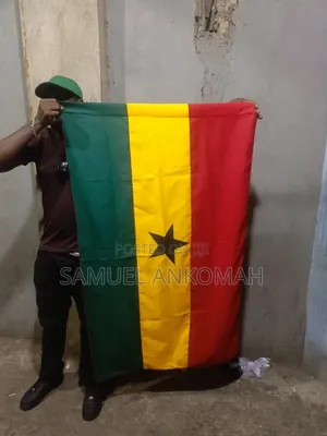 High-Quality Ghana Flag (Large Size