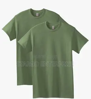 Army Green Gildan T-Shirt