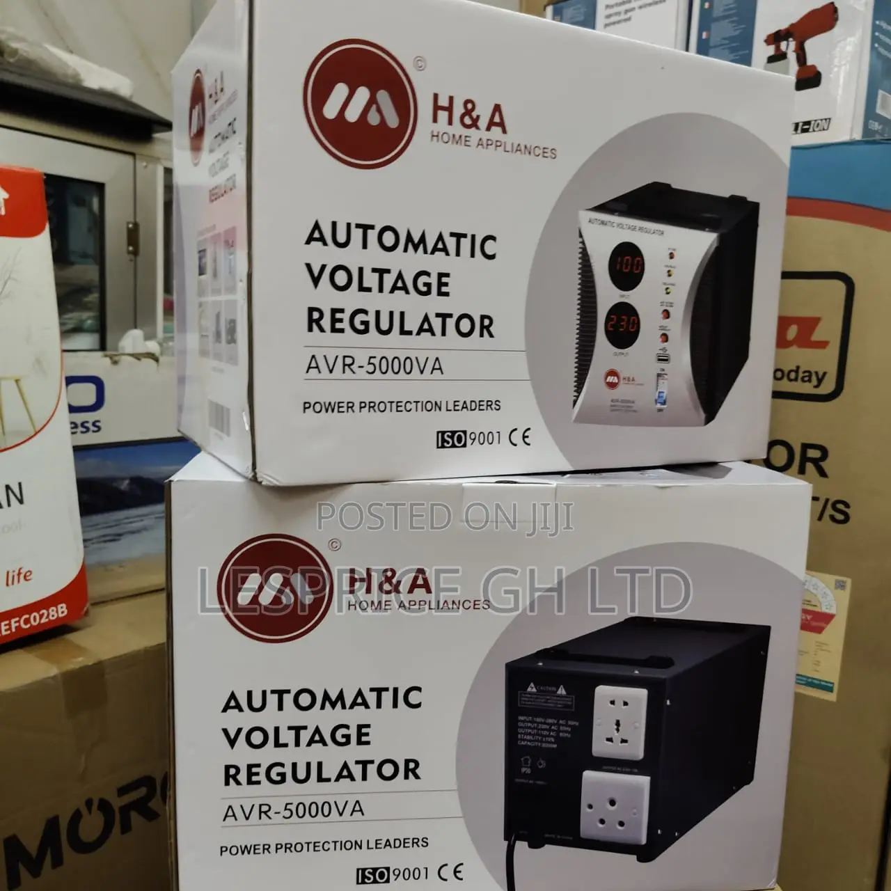 Stylishly Designed 5000w Automatic Voltage Regulator From H A