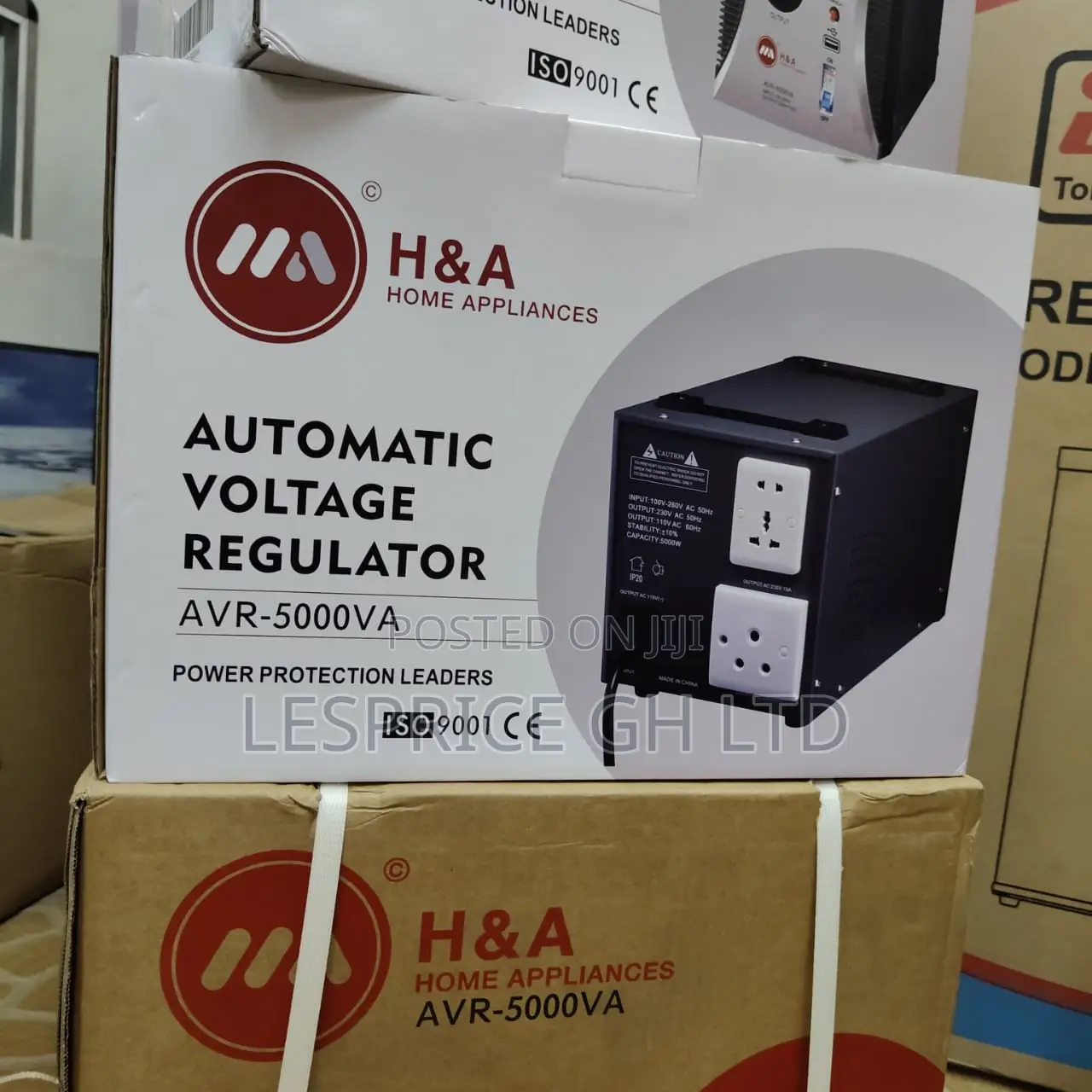 Every Day Promo on Our Best 5000w Automatic Voltage Regulator From H A