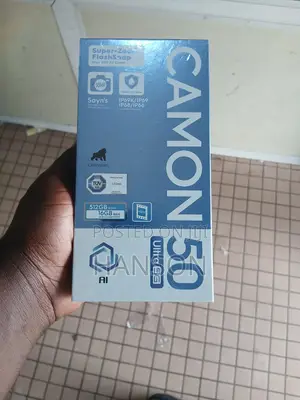 New Tecno Camon 50 Ultra 256 GB Black