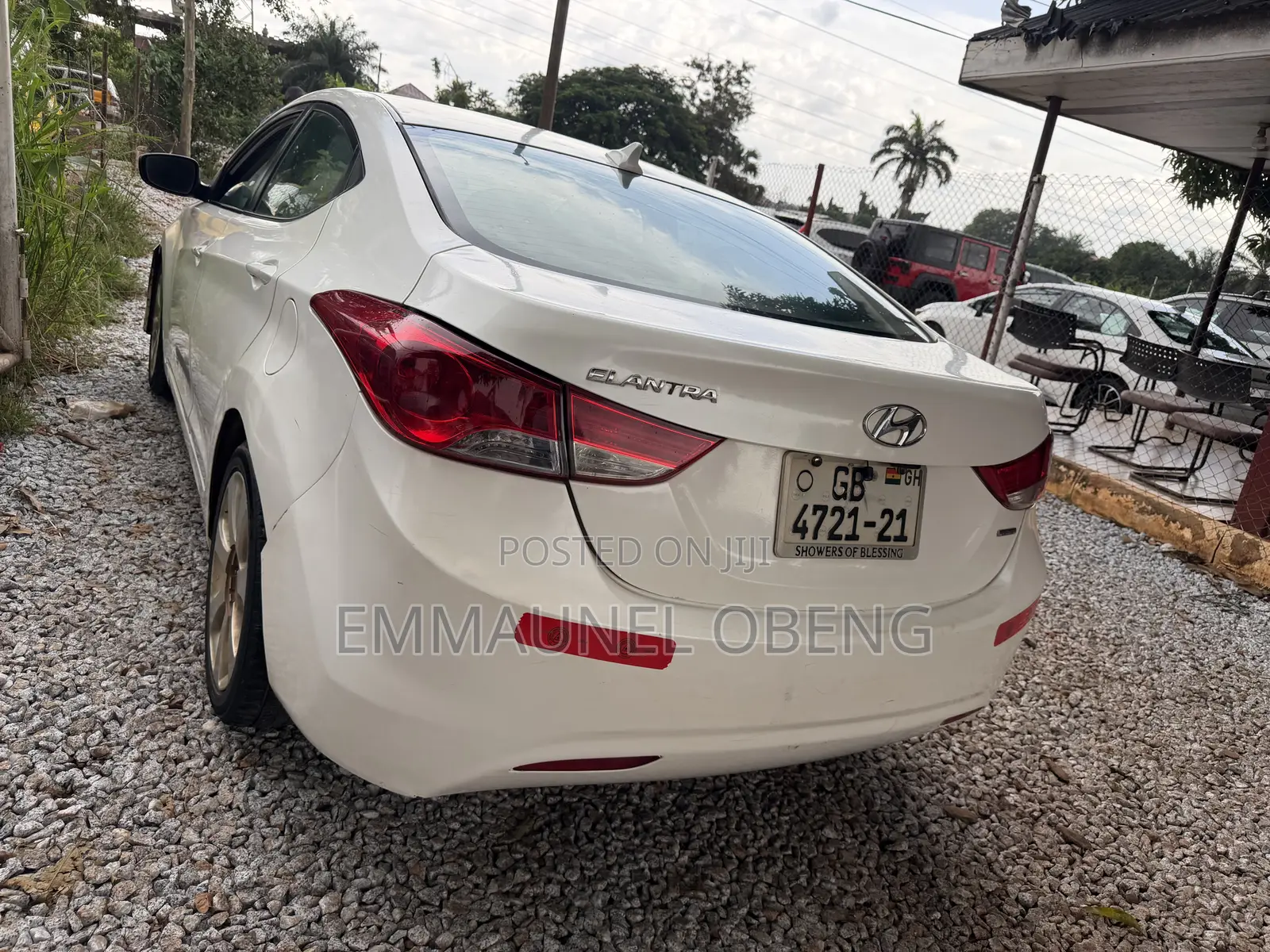 Hyundai Elantra 2013 White