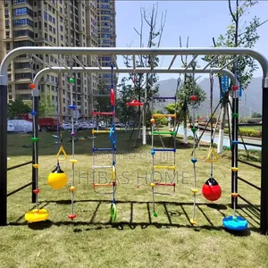 Commercial Style Agility Swing Monkey Bar Outdoor Playground Climbing