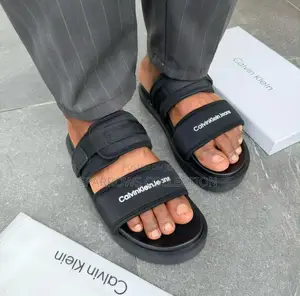 Calvin Klein Jeans Men's Sandals in Black