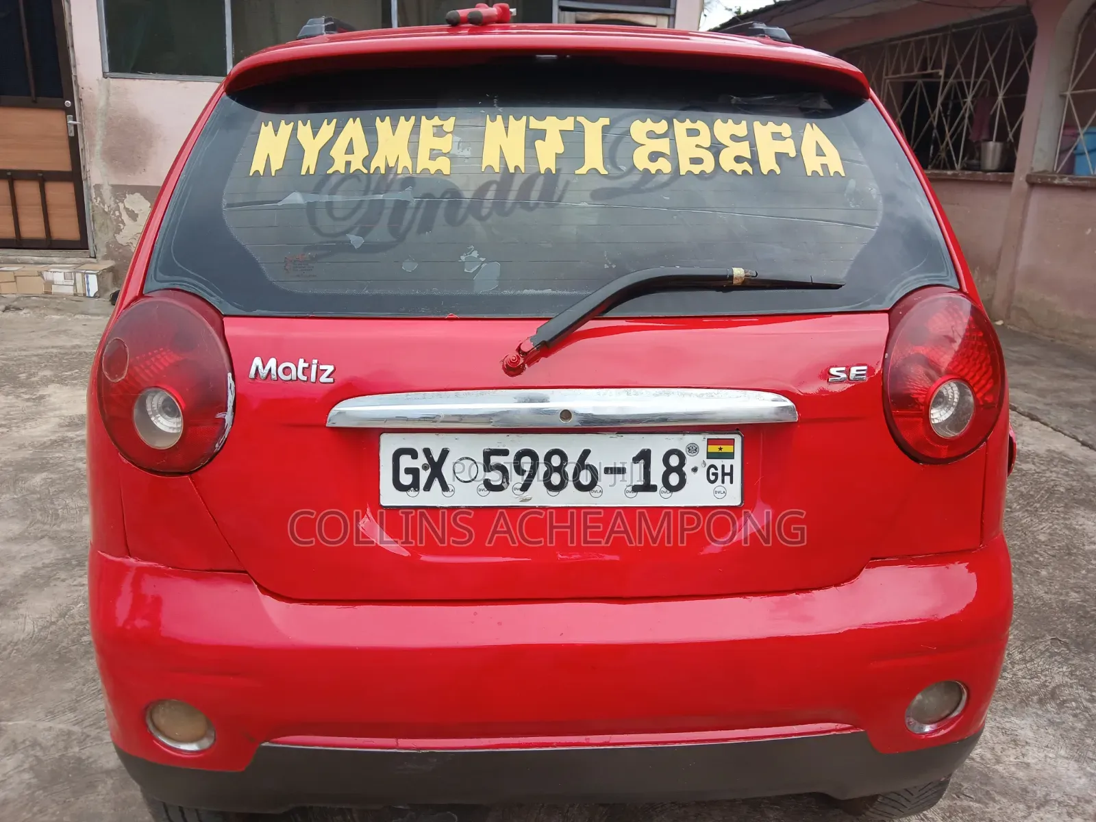 Daewoo Matiz 2009 Red
