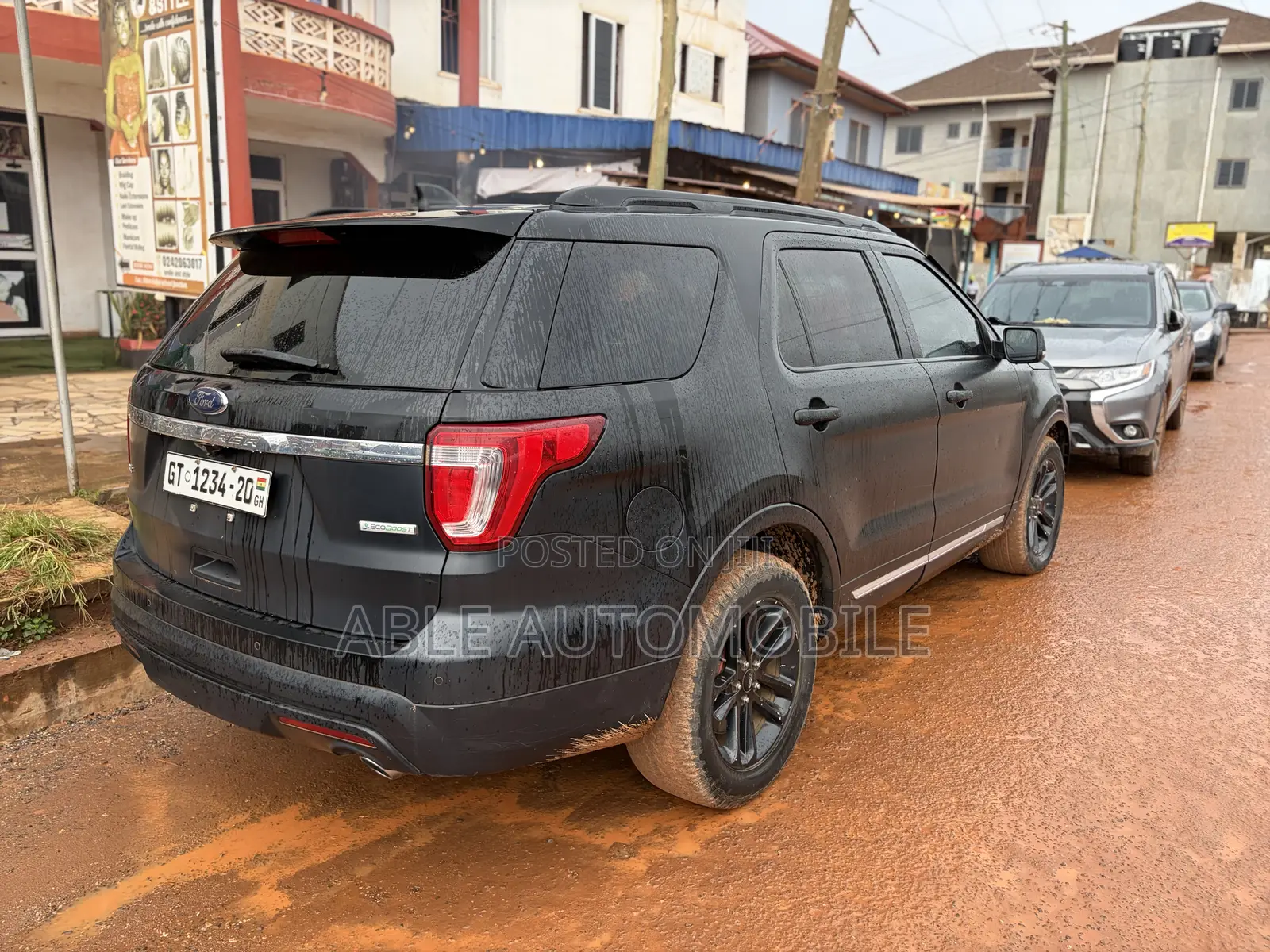 Ford Explorer Base 4dr 4x4 (2.3L 4cyl 6A) 2017 Black