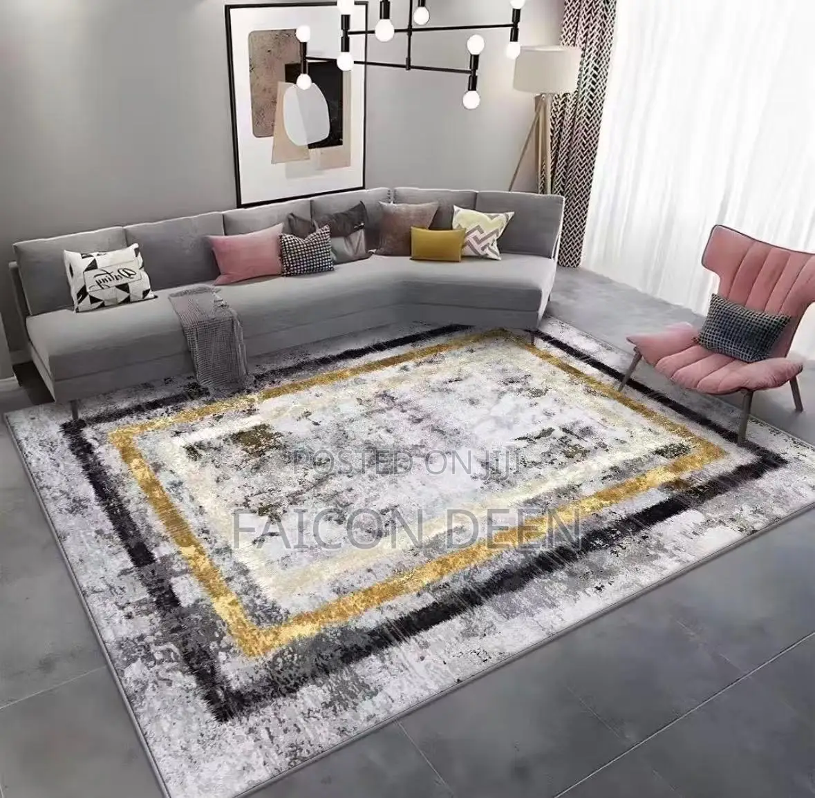 Thick Soft Classic Hairy Carpets. (Big Size ;;180x270cm)